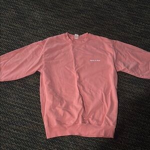 Sporty and Rich Pink Sweater